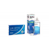Alcon Air Optix Plus Hydraglyde (6 šošoviek) + ReNu MultiPlus 360 ml s puzdrom Dioptria: -5.5, Zakrivenie: 8.6, Priemer: 14.2