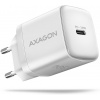 Axagon ACU-PD30W, nabíjačka USB-C, 30W, biela ACU-PD30W