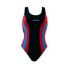 Jednodielne plavky 715 black/blue/red - Sesto Senso S