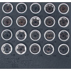 BGS Technics Súprava gola hlavíc na bezpečnostné skrutky kolies pre VAG (Volkswagen Audi Group) , 12.5 mm (1/2”), 20 ks