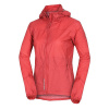 NORTHFINDER dámska neprem. zbaliteľná bunda 2L Northkit, dark coral, L, 104368-682-104
