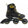 Rollerblade Macroblade 100 3WD Čierna/Saffron Žltá 42,5 Kolieskové korčule
