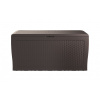Záhradný box Keter Samoa Rattan Box 270L hnedý