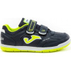 Joma Detské halovky TOP FLEX JR 2043 NAVY VELCRO + lopta ZDARMA Veľkosť: 27