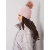 Factory Dámska čiapka Evi s brmbolcom - viac farieb Farba: Ružová, Veľkosť: UNI