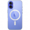 Kryt na mobil Apple Clear Case silikónové puzdro s MagSafe pre Apple iPhone 16 transparentné MA6A4ZM/A
