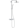 GROHE Euphoria SmartControl Mono nástenný sprchový systém s termostatom, horná sprcha 3jet priemer 260 mm, ručná sprcha 3jet, chróm, 26509000