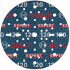 Bosch brusný kotouč EXPERT O780 s fólií, 150 mm, G120