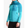 Dámska mikina na zips The North Face Polartec Powergrid Stormgap Jacket - blue/deep teal