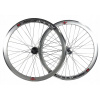 Kompletné kolesá 43 mm JOYTECH Ostré koleso, Fix, strieborné