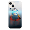 Silikonové pouzdro iSaprio - Apple iPhone 15 - Mimons Superman 02 (Odolný silikonový kryt, obal, pouzdro iSaprio - Apple iPhone 15 - Mimons Superman 02 - skvělá ochrana a pružnost, stylový UV potisk,