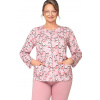 Dámske pyžamo Martel Maria III 202 3XL-4XL - Svetloružová / 3XL