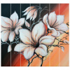 Magnolia tlačená maľba o západe ... 210x195 cm (Tlačený obraz Magnólia na západe ... 210x195cm)