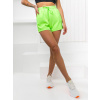 Zelené-neónové dámske teplákové šortky Bolf H60A2