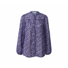 Tchibo - Blúzka s potlačou - pre dámy - veľ. 38 - farba: modrá/s potlačou