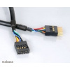 AKASA - USB kabel - 40cm - prodlužovací interní EXUSBI-40