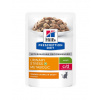 HILL'S PRESCRIPTION DIET c/d Multicare Stress + Metabolic mokré krmivo pre mačky s kuracím mäsom 12x85 g vo vreckách