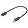 PREMIUMCORD Adaptér USB 3.1 C/male - USB 2.0 Micro-B/male, 0,2m kur31-02