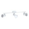 Stropné svietidlo EGLO GU10 White SERAS 1 98395