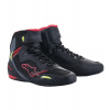 Topánky ALPINESTARS Faster-3 Rideknit (čierna/červená/žltá fluo/sivá) 48
