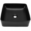 Umývadlo - ČIERNE KERAMICKÉ ČIERNE UMÝVADLO (Umývadlo - ČIERNE KERAMICKÉ ČIERNE UMÝVADLO)