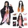 Kostým, maska - Demon Slayer Kimetsu no Yaiba Nezuko + parochňa Cosplay (Demon Slayer Kimetsu no Yaiba Nezuko + parochňa Cosplay)
