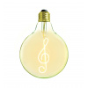 Edison Soft žiarovka pre závesné lampy, Note, E27, 130lm, 4W, Teplá biela, stmievateľná