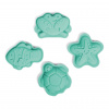 Bigjigs Toys Silikónové formičky zelené Eggshell Bigjigs Toys