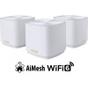 ASUS ZenWiFi XD4 Plus 3-pack white Wireless AX1800 Dual-band Mesh WiFi 6 System 90IG07M0-MO3C40
