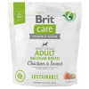 Brit Care granuly Dog Sustainable Adult Medium Breed 1kg