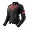 TEXTILNÁ BUNDA REBELHORN JAX LADY BLACK/RED (D5XL)