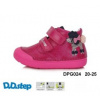 D.D. Step - Detské dievčenské tenisky Puddle - Dark Pink Veľkosť: 25