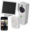GoSmart domovní bezdrátový bateriový videozvonek EMOS IP-09D s WiFi a solárním panelemm