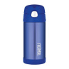Thermos Detská termoska so slamkou FUNtainer® - Tmavo modrá