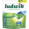 Pracie kapsuly a tablety - Umývanie kapsúl Ludwik White 2in1 64ks. (Pracie kapsuly a tablety - Umývanie kapsúl Ludwik White 2in1 64ks.)