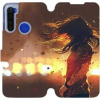 Flipové pouzdro Mobiwear na mobil Xiaomi Redmi Note 8T - MA02S Tetovaná dívka - VÝPRODEJ (Parádní flipový kryt, obal, pouzdro Mobiwear na mobilní telefon Xiaomi Redmi Note 8T s motivem MA02S Tetovaná