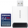 SAMSUNG PRO Ultimate SDXC 64GB + USB Adaptér / CL10 USH-I U3 / V30 MB-SY64SB/WW