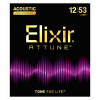 Elixir Attune 21052 Phosphor Bronze Light (.012–.053) Struny pre akustickú gitaru