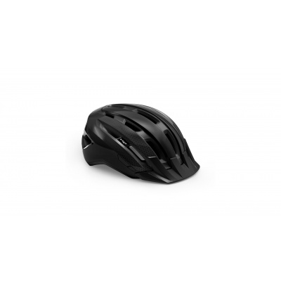 MET DOWNTOWN prilba čierna lesklá Veľkosť prilby: S/M 52-58 cm Cyklistická prilba