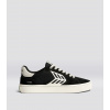 CATIBA PRO 2.0 Black Suede and Cordura Ivory Logo Sneaker