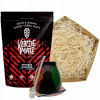 Darčeková sada Verde Mate Green Yerba Mate Energia Guarana 500 g + tekvica Samba + kartón + bombilla Mercedes + korková podložka + čistič