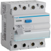HAGER RCCB prúdový chránič 3P+N 25A 30mA 6kA AC CDA425J