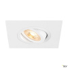 SLV 1007627 NEW TRIA 75 XL vstavané svietidlo LED GU10 biela; 1007627