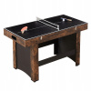 SucceBuy Hokejový stôl 3 W 1 137,1x68,6x97,2 CM Elektronická bodácia