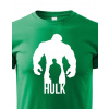 Detské tričko - Hulk, Barva Zelená, Velikost 146 cm/10 roků Bezvatriko.cz 0131