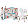 Set kreatívny stôl a lekárska ordinácia Kid Creative Table Smoby s anatómiou ľudského tela a veľkoformátovými obrázkami