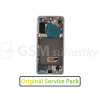 LCD displej + Dotykové sklo Samsung G991 Galaxy S21 5G a Rám Originál Farba: biely