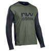 Northwave Edge LS - Green Fore/Black L