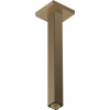 HANSGROHE prívod zo stropu E (hranatá verzia), dĺžka 297 mm, kartáčovaný bronz, 24339140