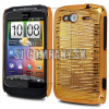 Zadný kryt HTC Wildfire S – Glossy – zlatá